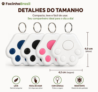 Rastreador de pet Focinho Brasil