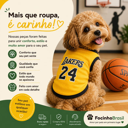 Roupa pet -  Suéter Pet Outono/Inverno NBA