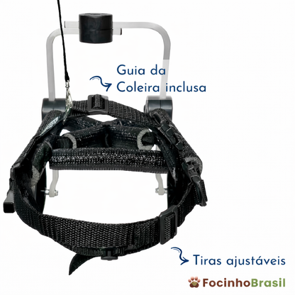 Cadeira de rodas para cachorro  (patas traseiras) tamanho P