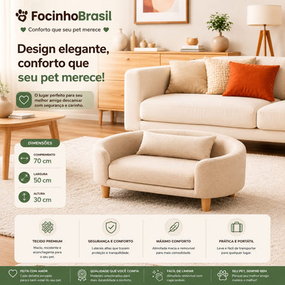 Cama Poltrona Pet Luxo