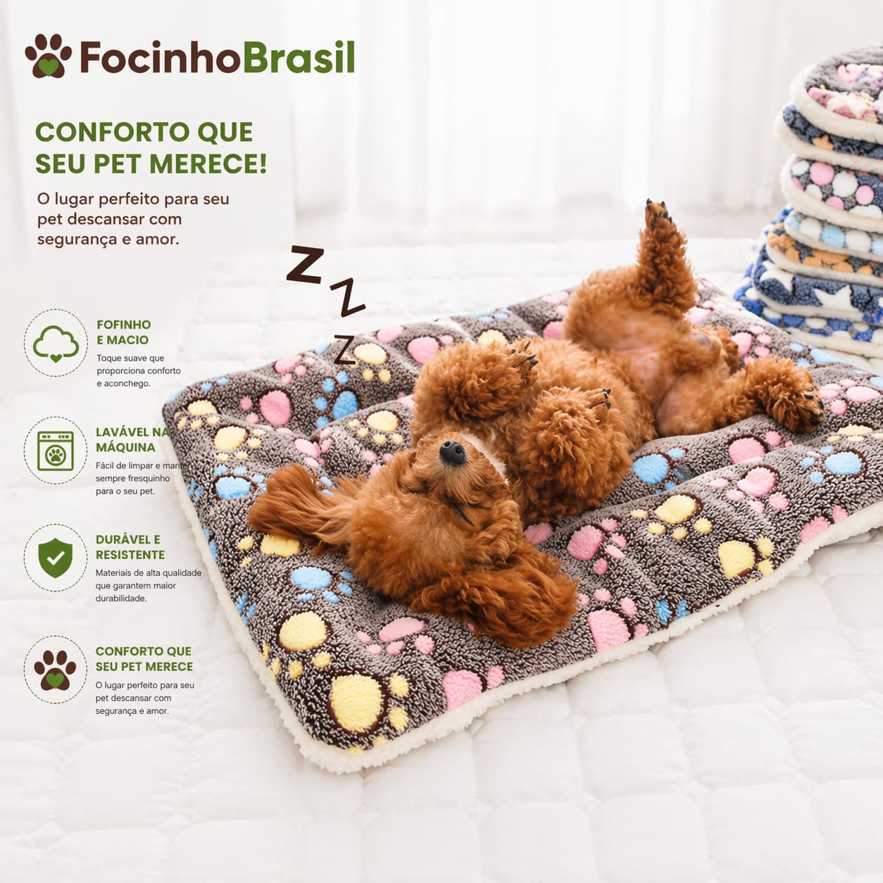 Tapete de dormir para pets
