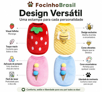 Roupa Pet inverno