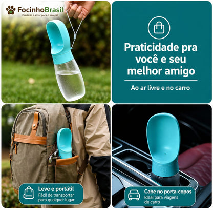 Garrafa portátil para pets
