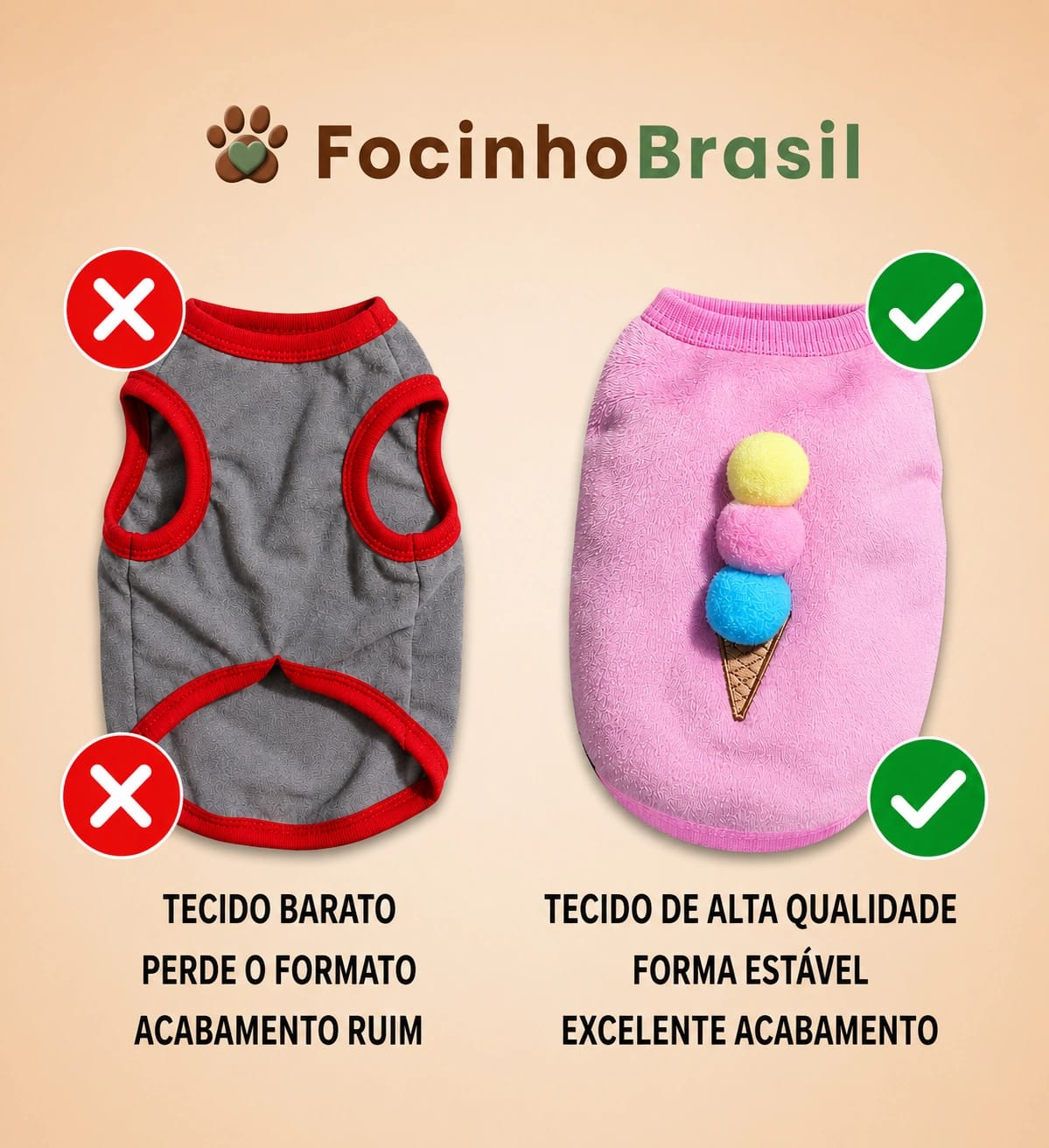 Roupa Pet inverno