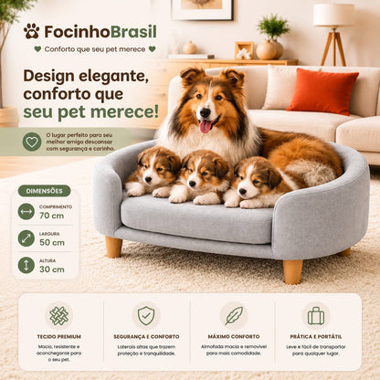 Cama Poltrona Pet Luxo
