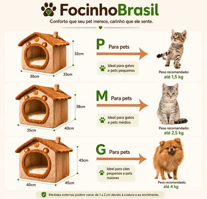 Casinha Pet Focinho Brasil