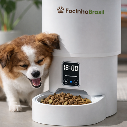 Alimentador Automático  Programável para Cães e Gatos