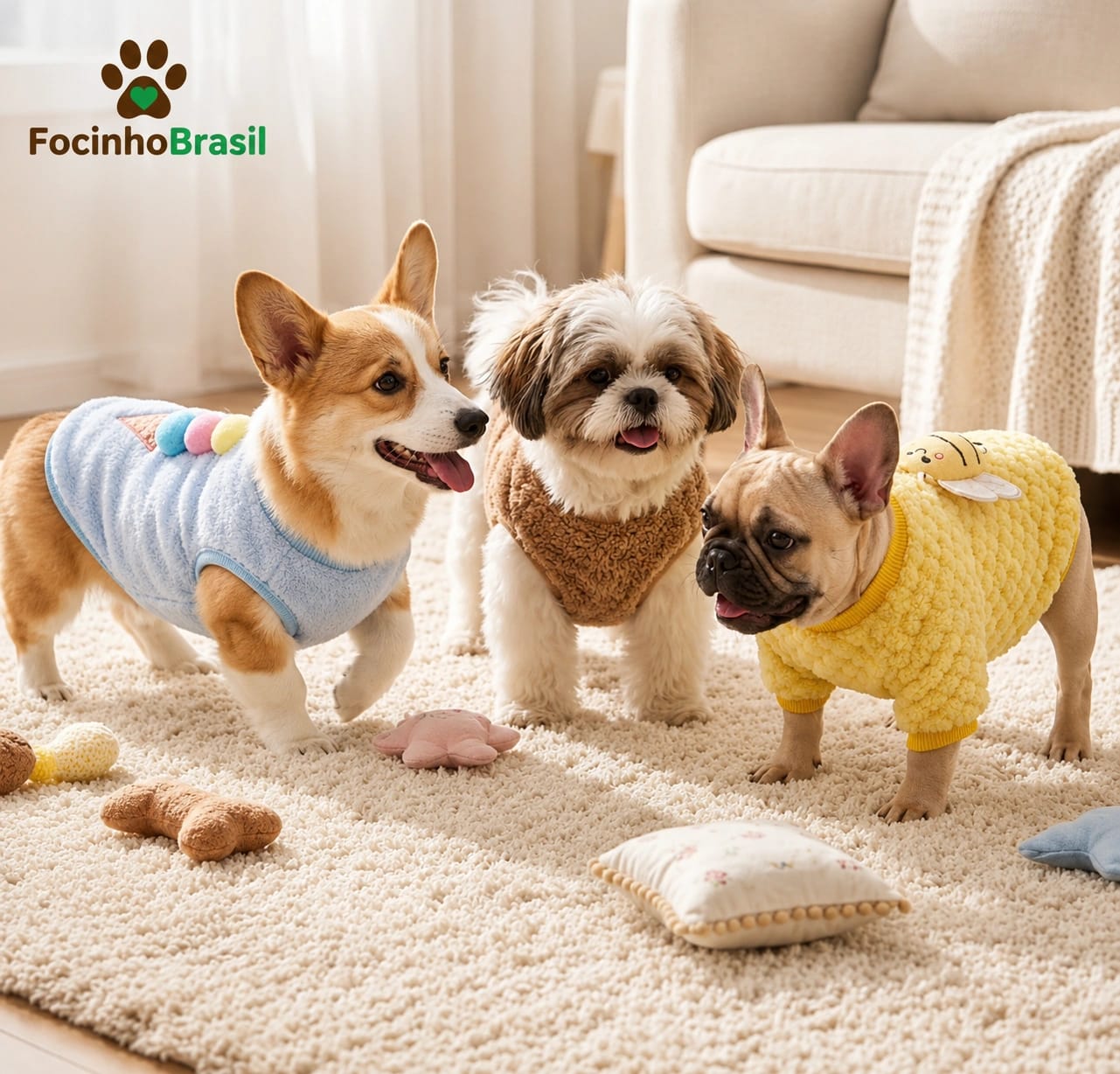 Roupa Pet inverno