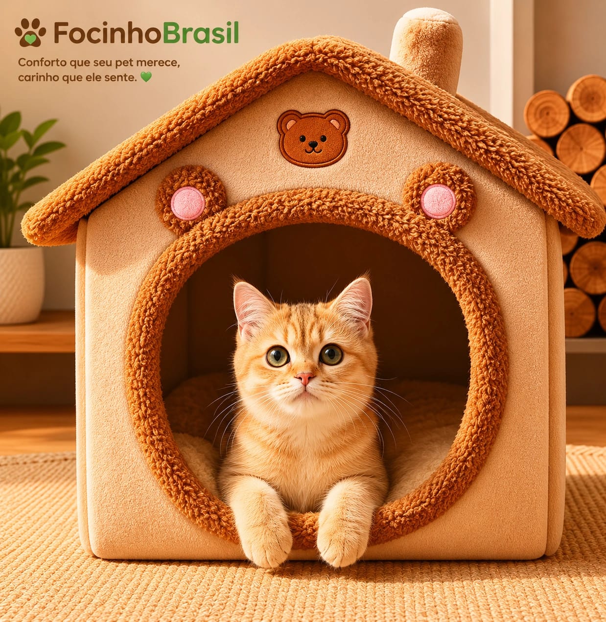 Casinha Pet Focinho Brasil