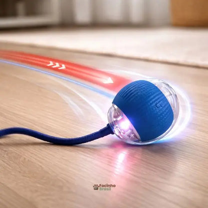 bolinha elétrica automática para pets recarregável brinquedo interativo para gatos e cães