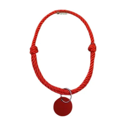 coleira para gato com identificação personalizada gravada