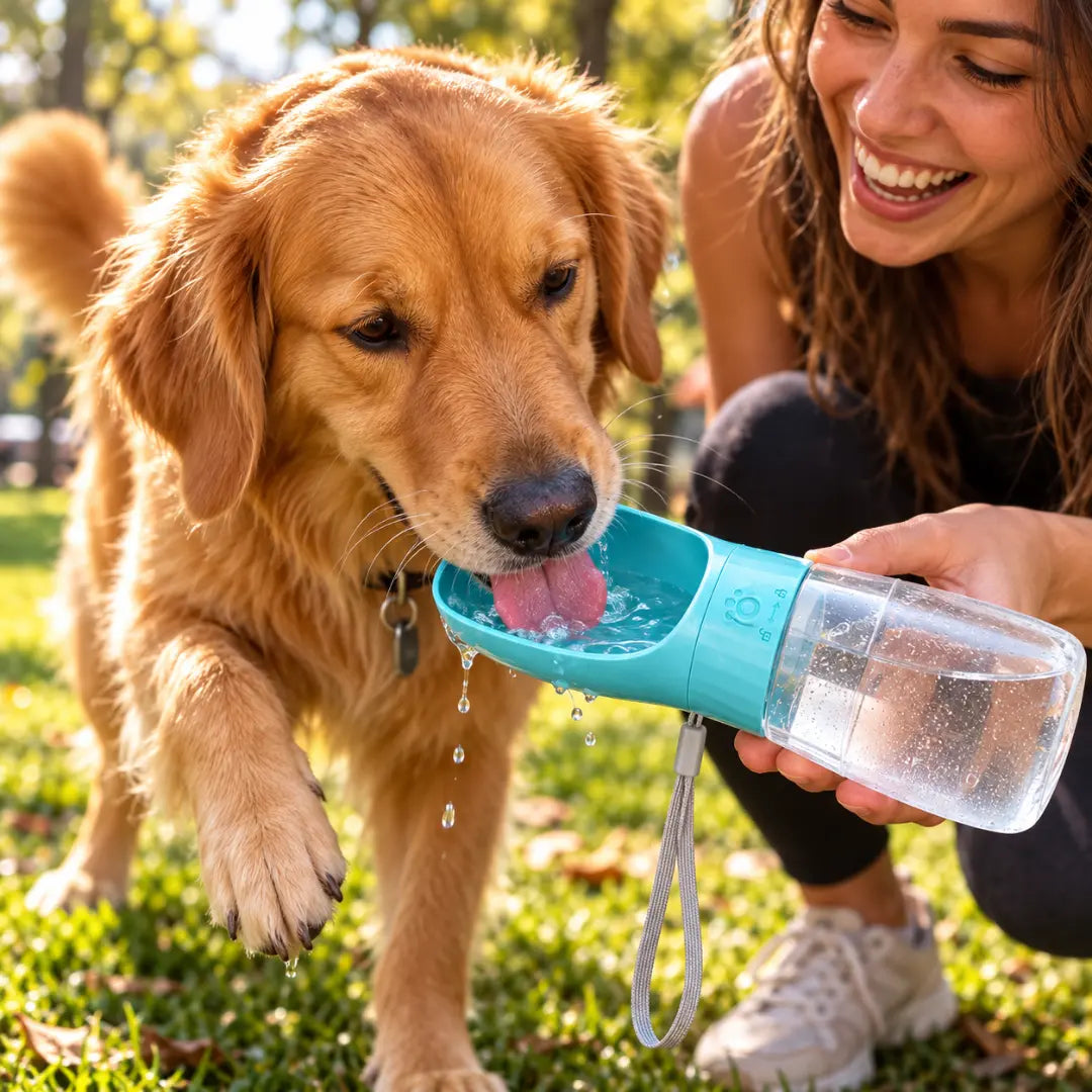 Garrafa portátil para pets