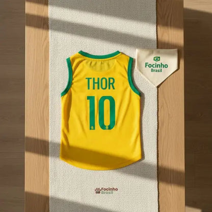 Roupa para Pet Cachorro e Gato - Personalizada Copa Do Mundo