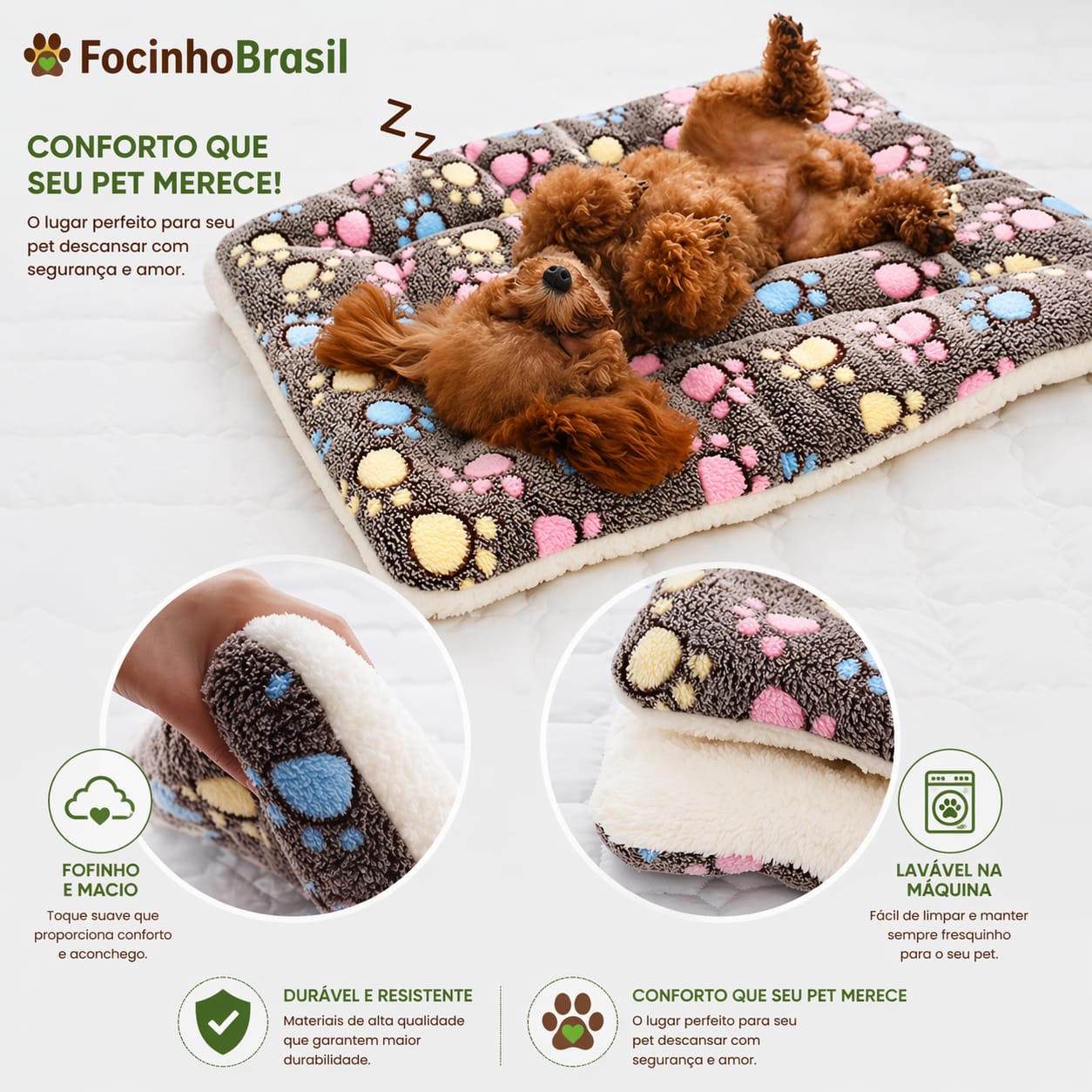 Tapete de dormir para pets