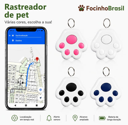 Rastreador de pet Focinho Brasil