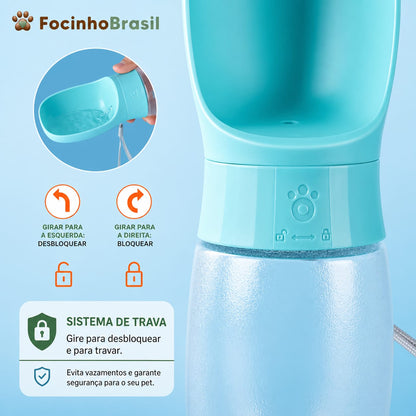 Garrafa portátil para pets