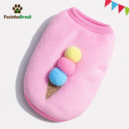 Roupa Pet inverno