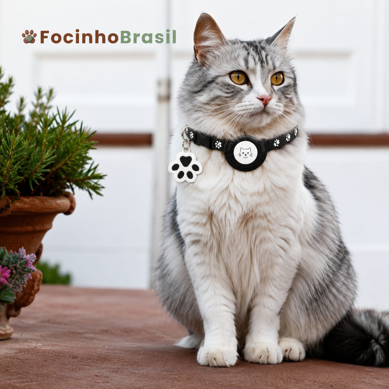 Rastreador de pet Focinho Brasil