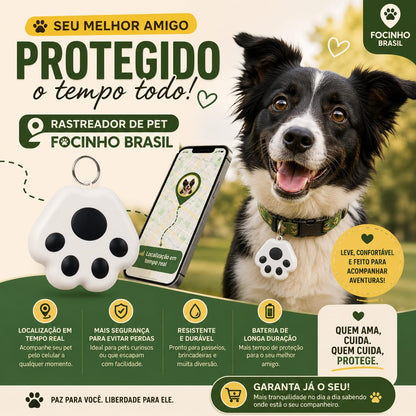 Rastreador de pet Focinho Brasil