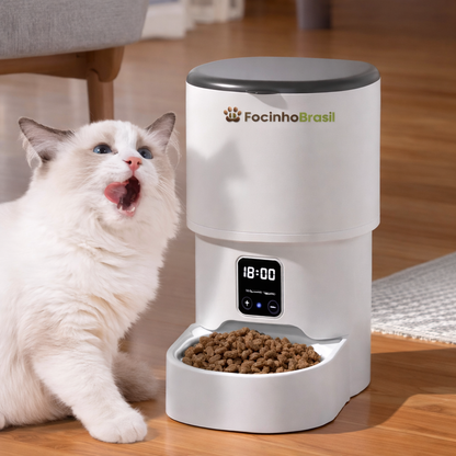 Alimentador Automático  Programável para Cães e Gatos