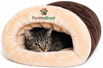 Saco de dormir para gatos Focinho Brasil